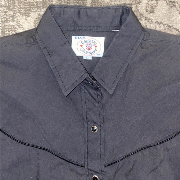 Vintage 🤠 Ely country charmers western shirt - Picture 3 of 5